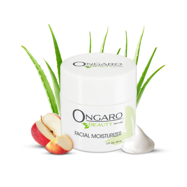 Organic Aloe Vera Facial Moisturizer for sensitive skin with hyaluronic acid