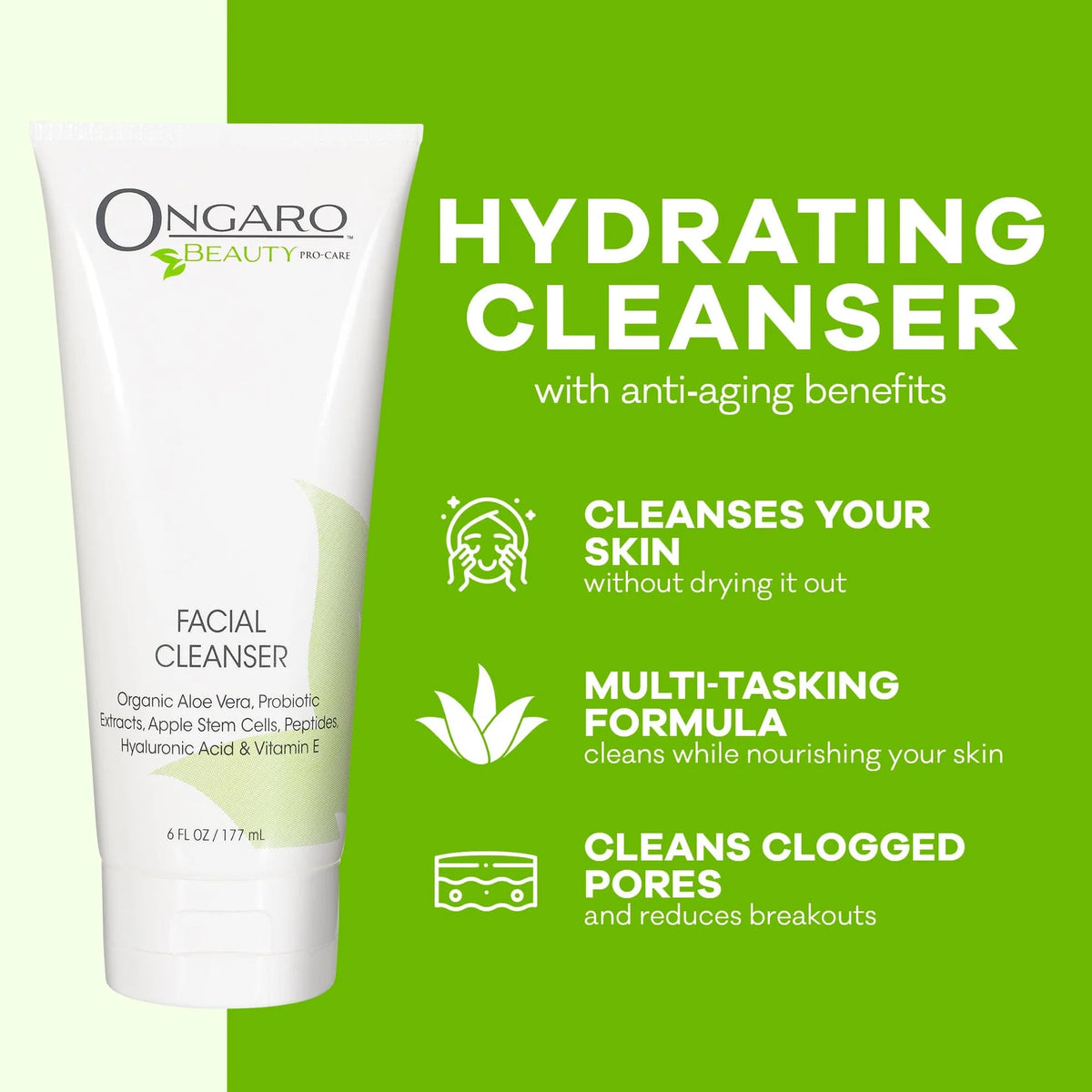 Hydrating Facial Cleanser | Clean Skin Without the Tightness